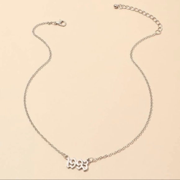 3/$30 Established “1993” Necklace
